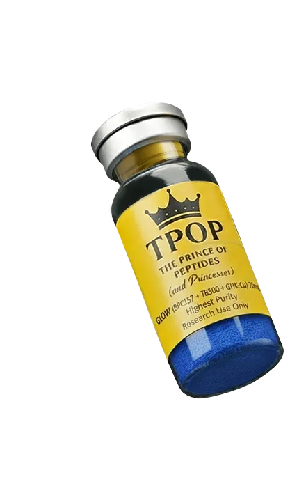 GLOW BPC 157 + TB500+ GHK-CU 70mg research peptides with COA verification TPOP Peptides USA